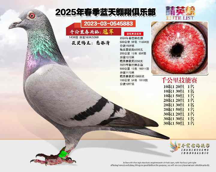 蓝天翱翔千公里1号