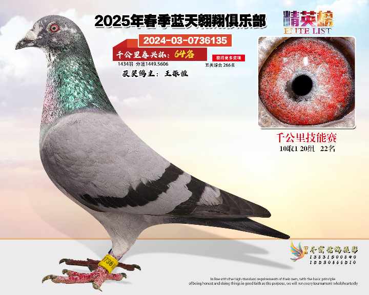 蓝天翱翔千公里64号