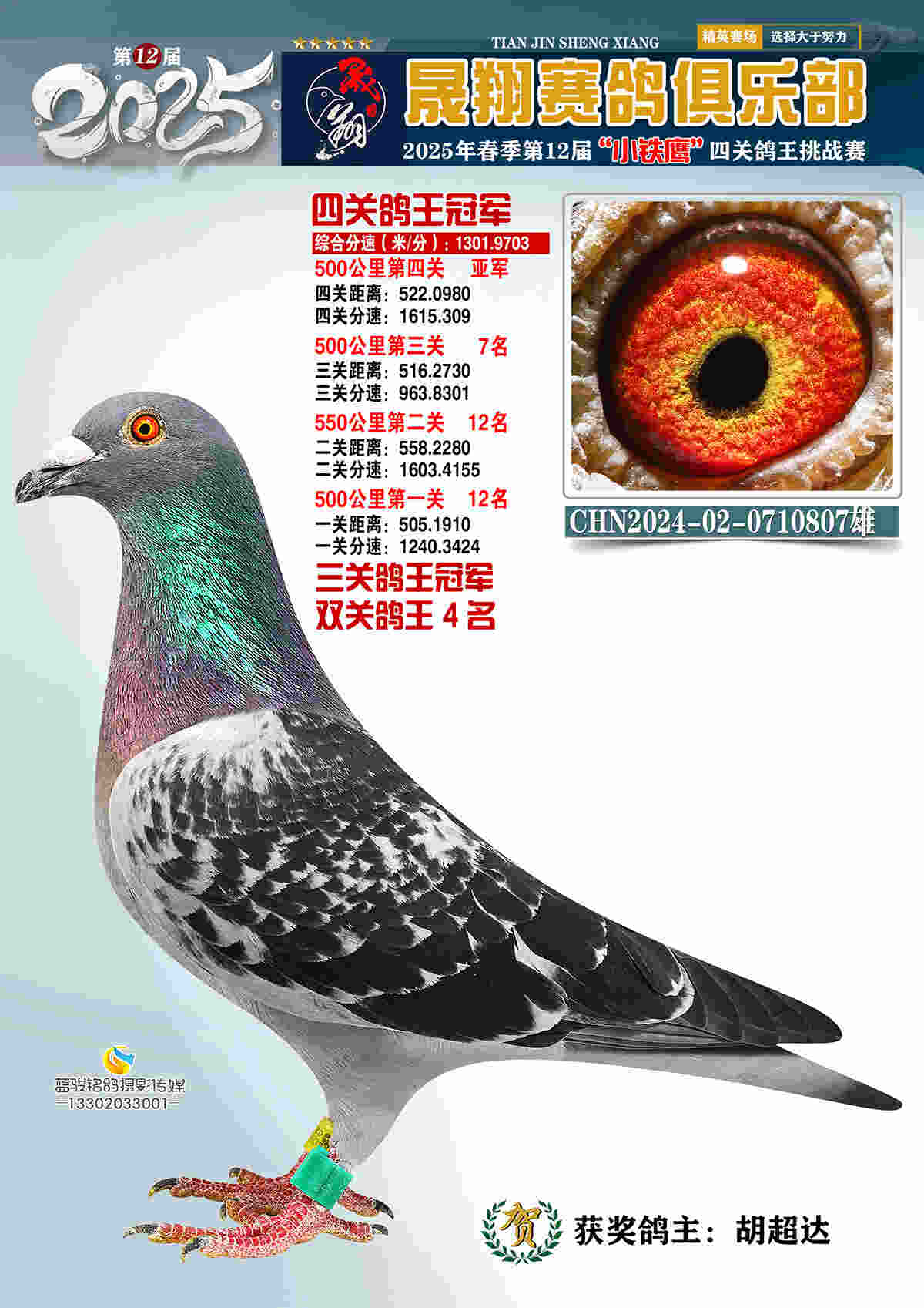 25晟翔春1号