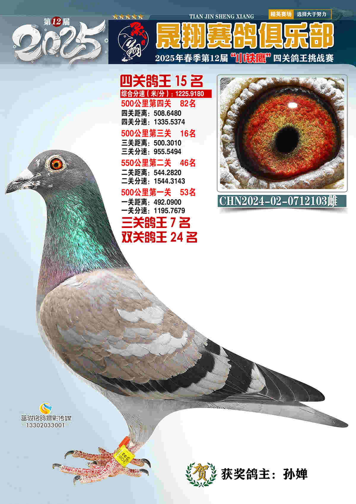 25晟翔春15号