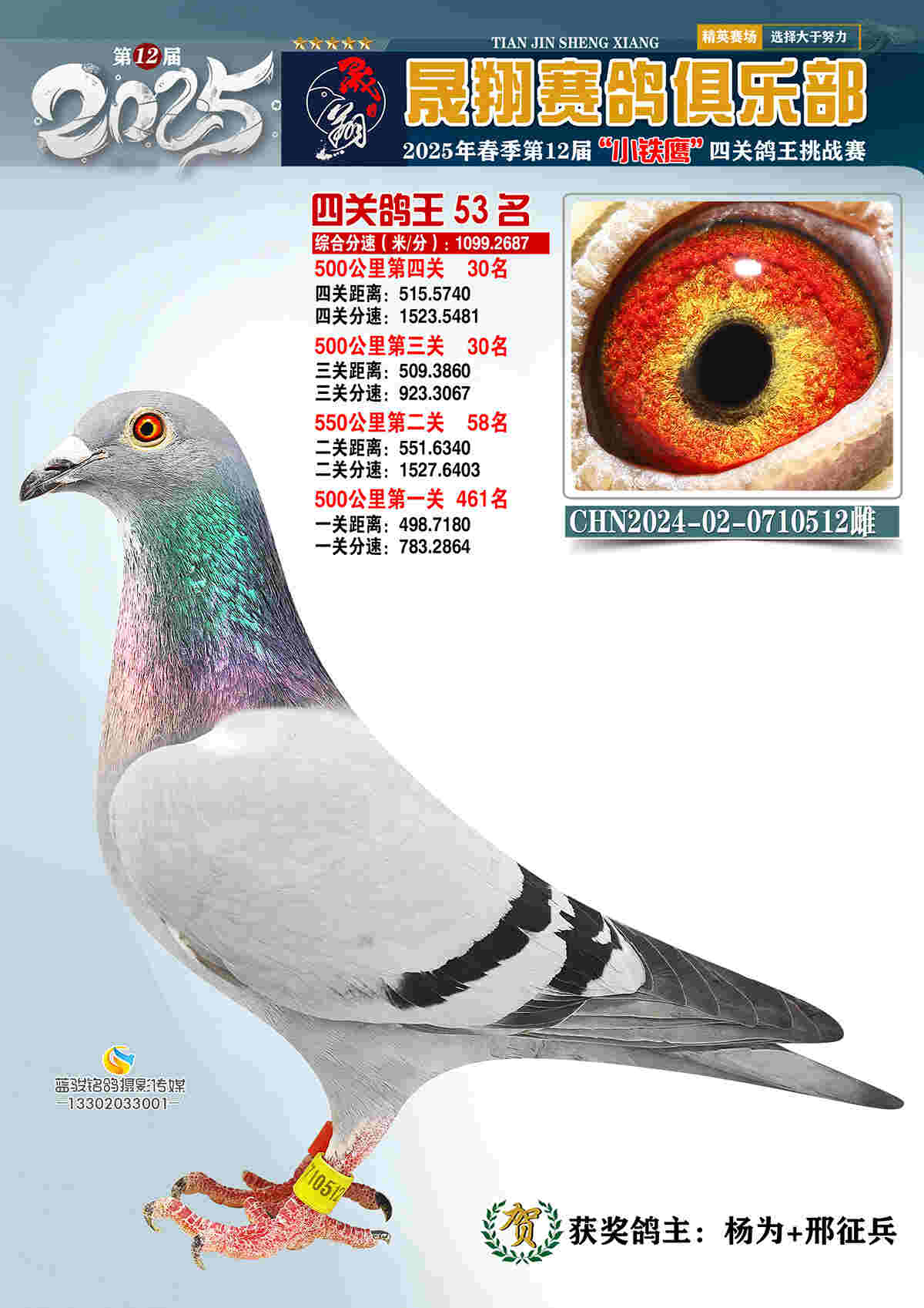 25晟翔春53号