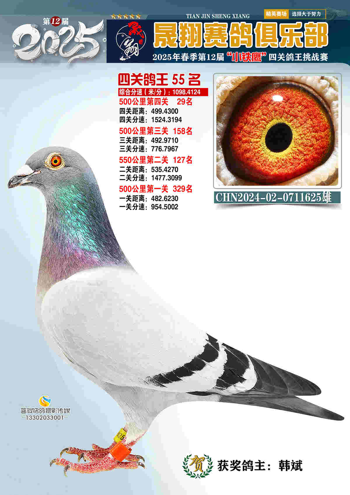 25晟翔春55号
