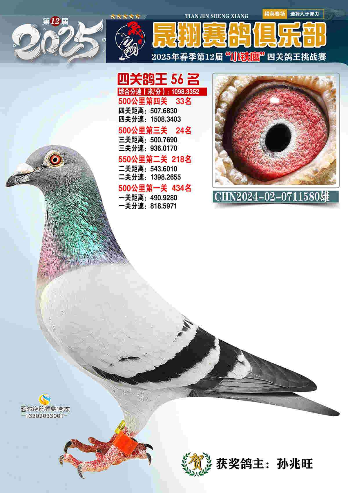 25晟翔春56号