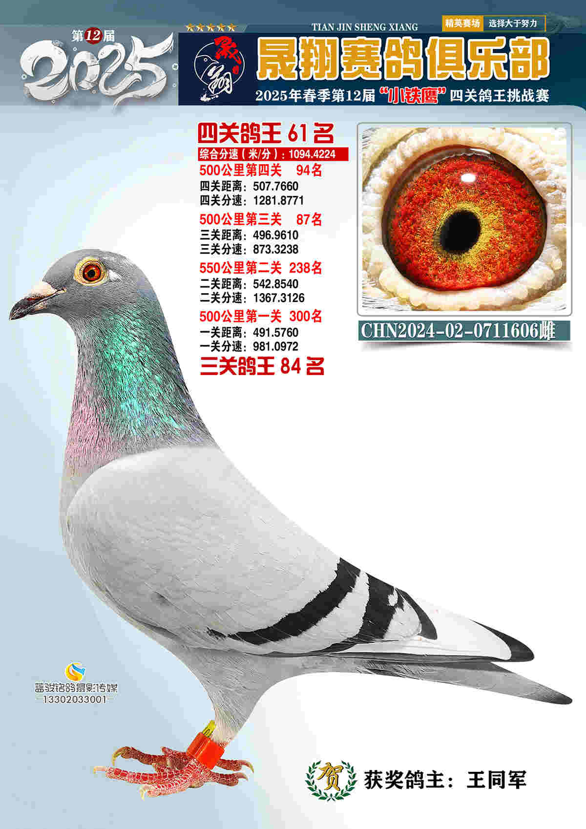25晟翔春61号