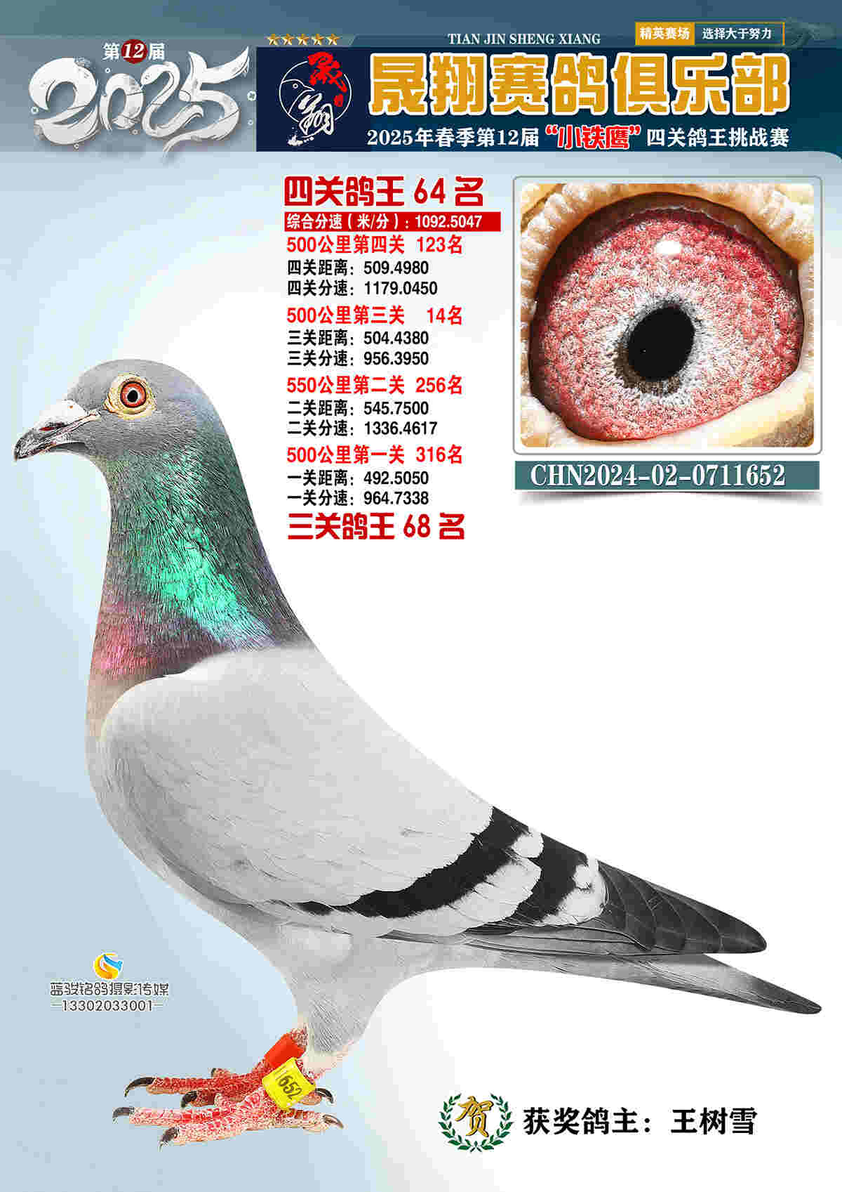 25晟翔春64号