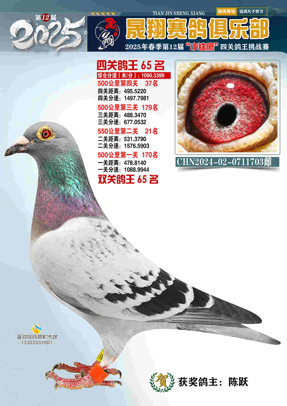 25晟翔春65号