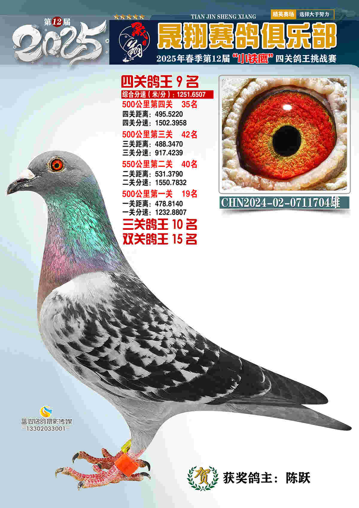 25晟翔春9号