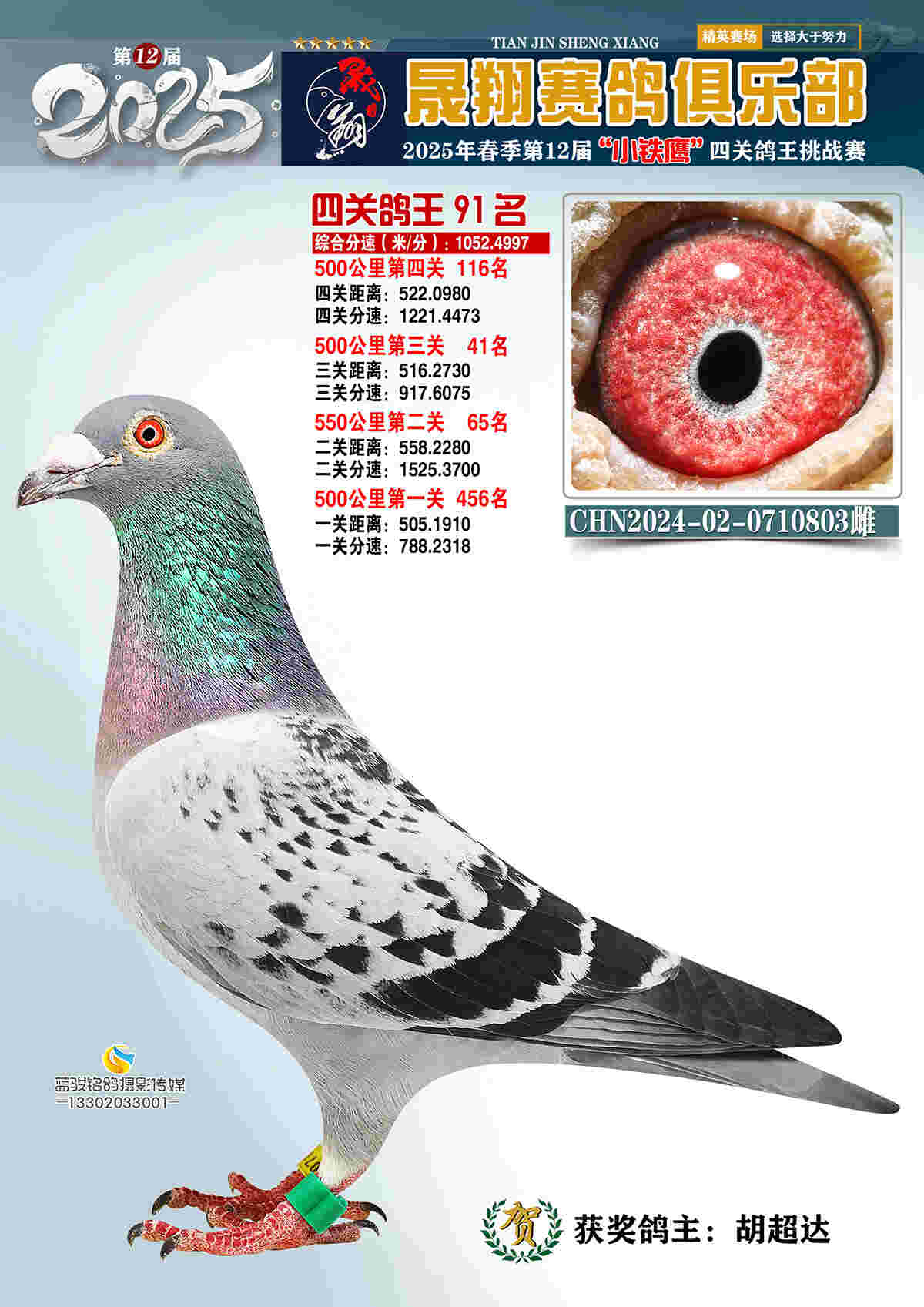 25晟翔春91号