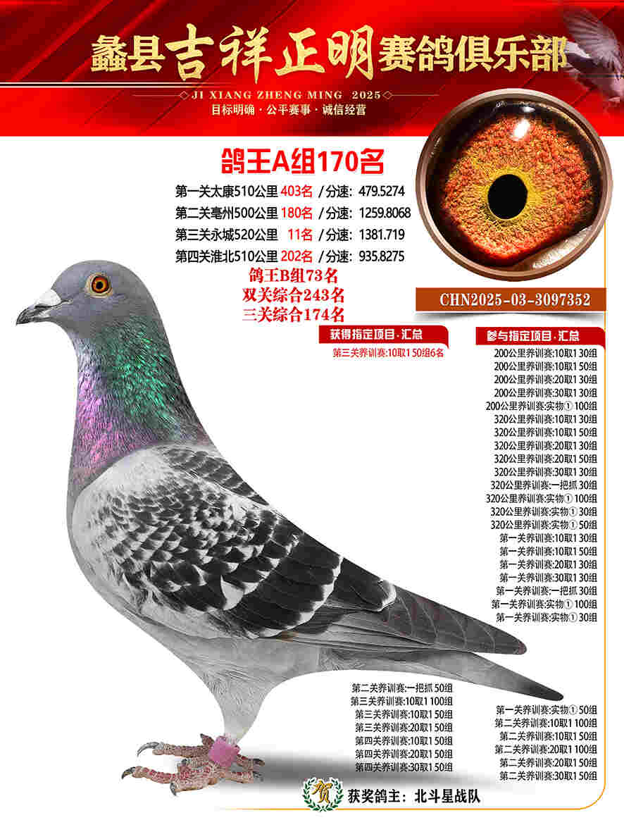 25年秋吉祥正明170号