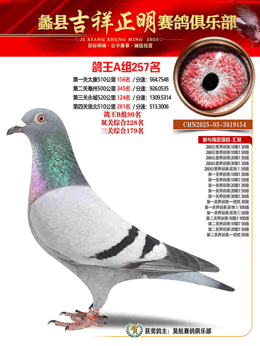 25年秋吉祥正明257号