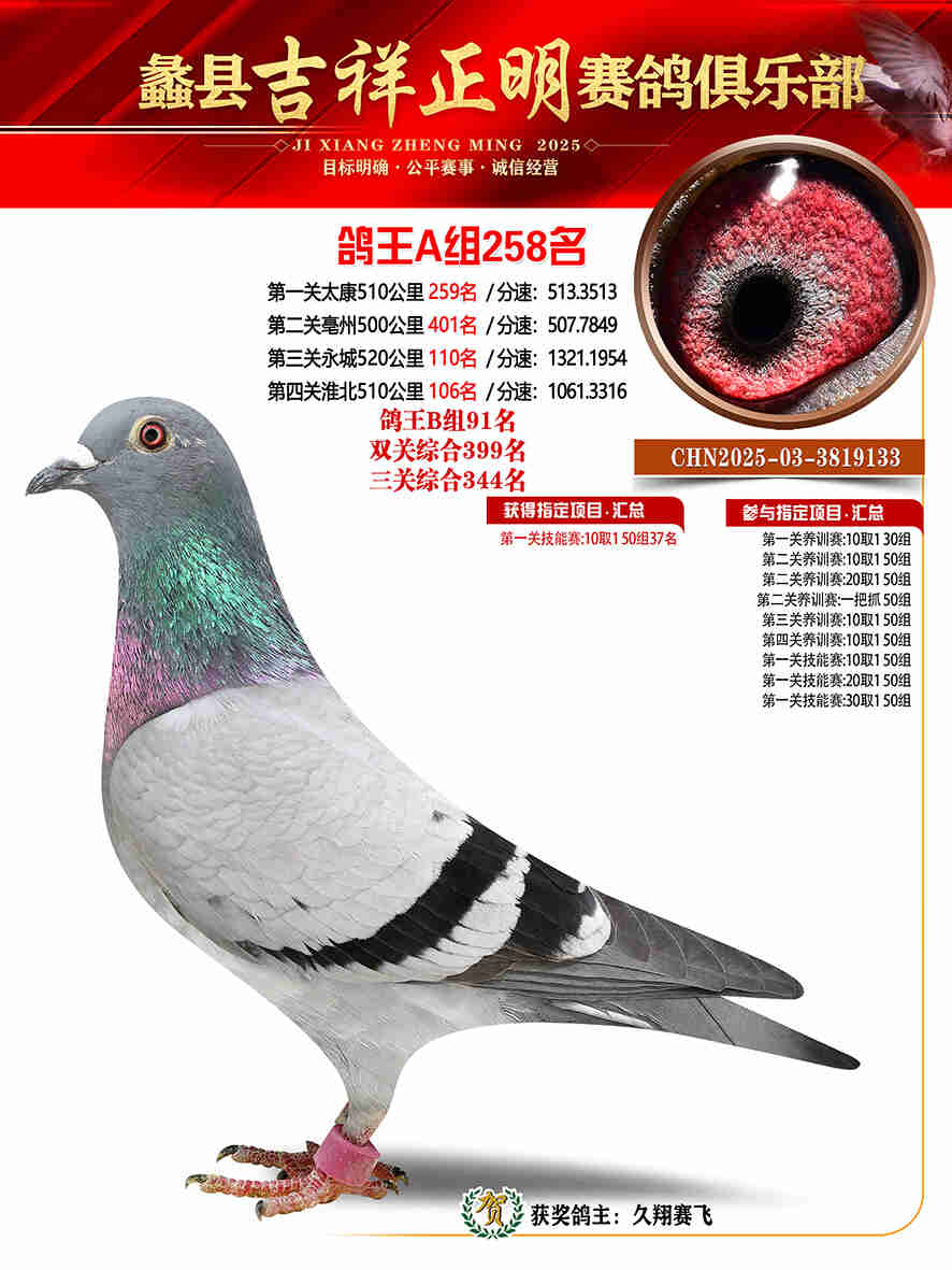 25年秋吉祥正明258号