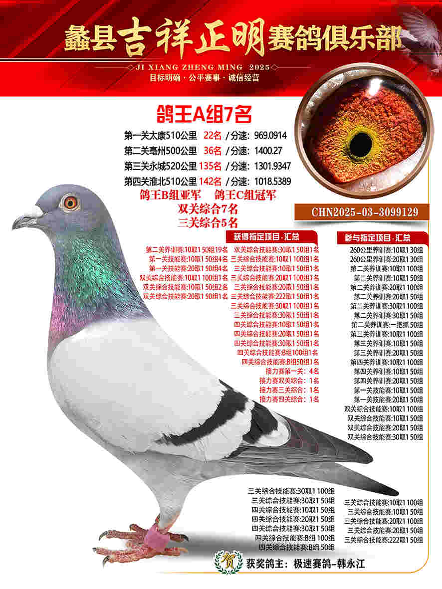 25年秋吉祥正明7号